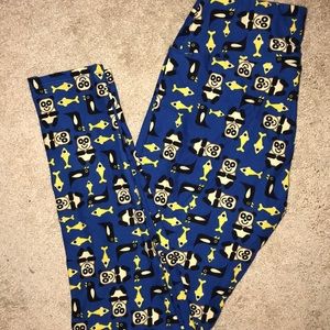 NWT panda/penguin/fish LuLaRoe one size leggings